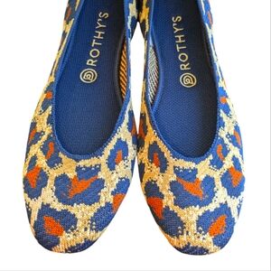 New Rothy's Navy Cat The Square size 10